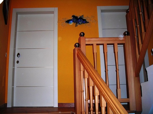 The entrance