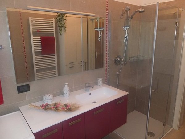 Foto del bagno Appartamenti in agriturismo Il Granello