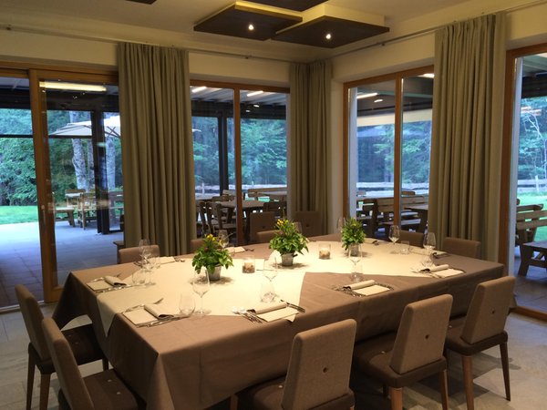 Das Restaurant Tuenno (Nonstal) Chalet Tovel