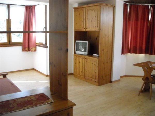 La zona giorno Residence Hermine