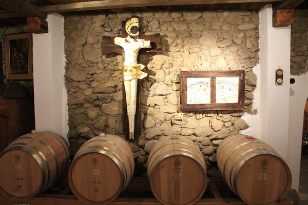 La cantina dei vini Bolzano Tenuta Eberlehof