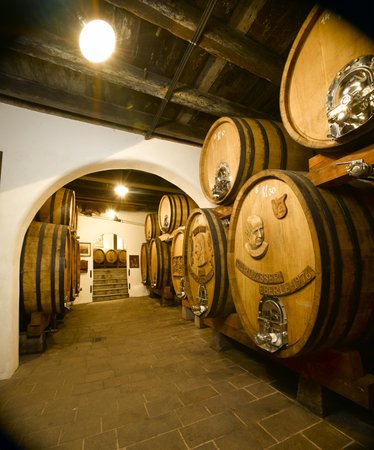 La cantina dei vini Bolzano Tenuta Eberlehof
