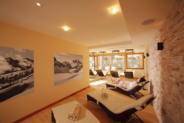 Photo of the wellness area Parkhotel Ladinia