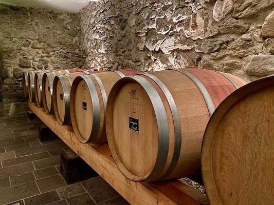 La cantina dei vini Marlengo Pardellerhof