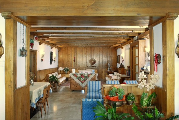 Die Gemeinschaftsräume Hotel Dolomiti