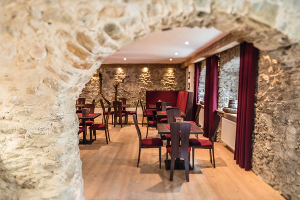 The restaurant S. Martino in Passiria / St. Martin in Passeier Martinerhof's Kellerei Unterwirt
