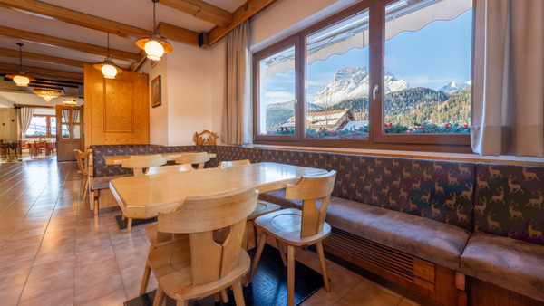 Die Gemeinschaftsräume Hotel Oasi
