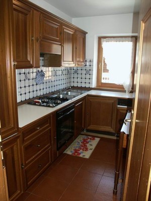 Foto della cucina Cà Enrosadira