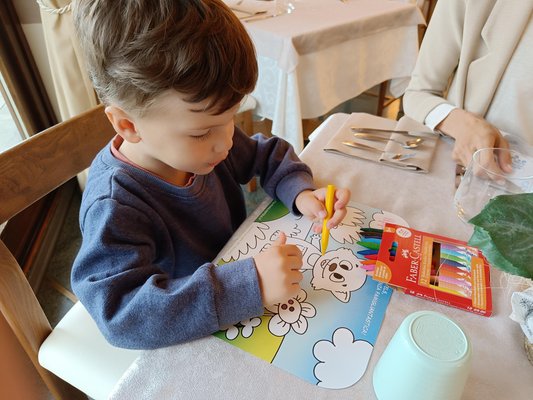 La sala giochi Hotel Il Cervo