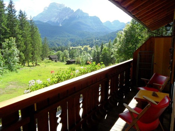 Foto del balcone Ciasa Festinel