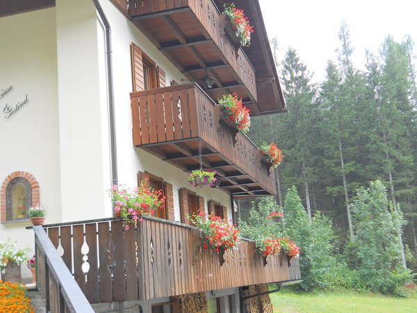 Foto esterno in estate Ciasa Festinel