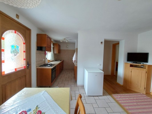 Der Wohnraum B&B + Ferienwohnungen auf dem Bauernhof Kassian