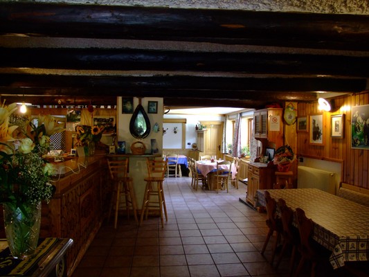 Die Gemeinschaftsräume B&B auf dem Bauernhof Prati Oitzinger
