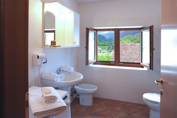 Photo of the bathroom Scattered hotel Comeglians