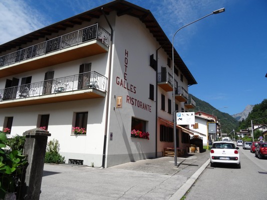 Foto Außenansicht Hotel Galles