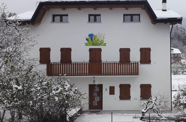 Foto invernale di presentazione Albergo diffuso Val d'Incarojo