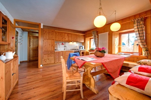 Der Wohnraum Hoteldorf Sauris
