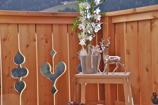 Foto vom Balkon Mountain Apartment Hapeli