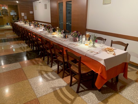 Das Restaurant Claut (Piancavallo und die Friauler Dolomiten) Vittoria