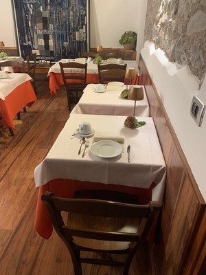 Das Restaurant Claut (Piancavallo und die Friauler Dolomiten) Vittoria