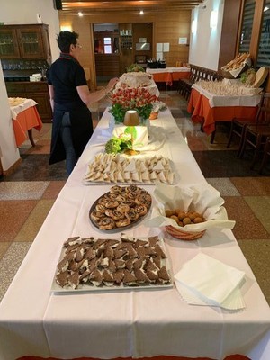Das Restaurant Claut (Piancavallo und die Friauler Dolomiten) Vittoria