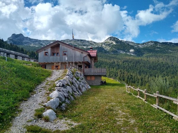 Sommer Präsentationsbild Berghütte Pradut