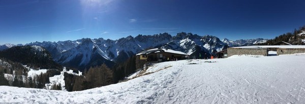 La posizione Rifugio La Suita Forni di Sopra (Alpi Friulane)