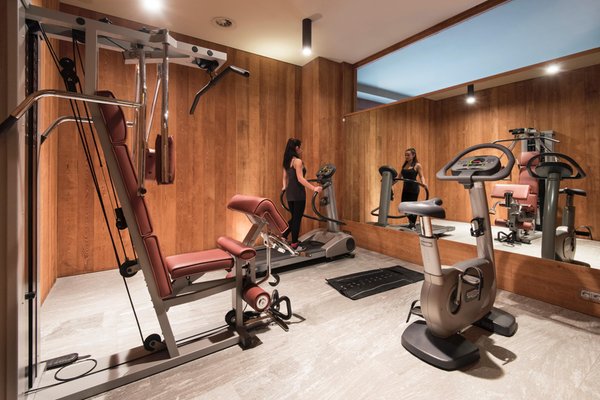 Foto della zona fitness Grand Hotel Della Posta - Dimora Storica