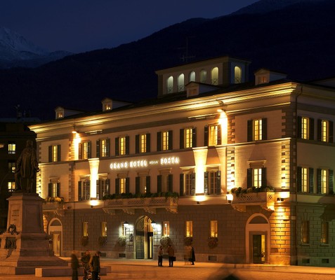 Foto Außenansicht Grand Hotel Della Posta