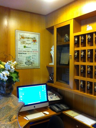 Foto della reception