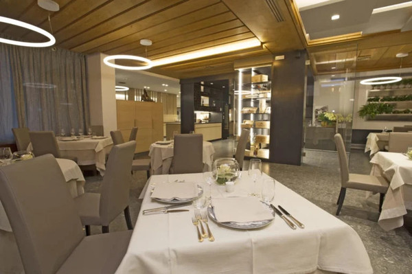 The restaurant Bormio Palace