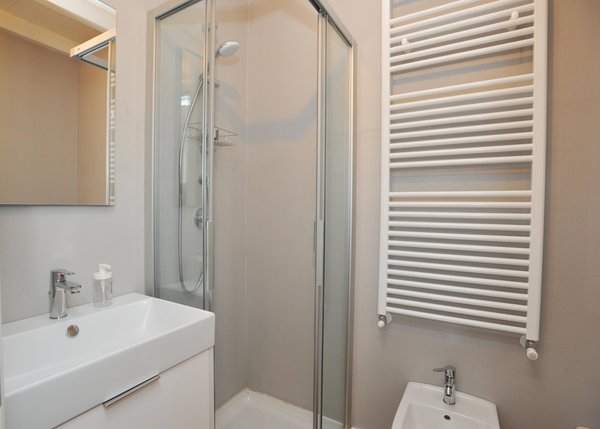 Photo of the bathroom B&B-Hotel Baita Fanti