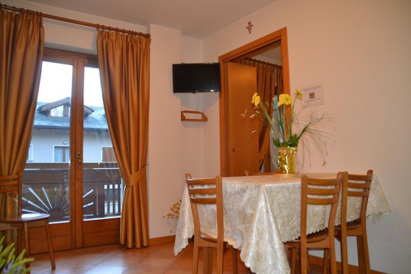 La zona giorno Baita dei Pini - Residence 3 stelle