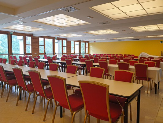 Das Restaurant Caspoggio (Sondrio - Valmalenco) Fior di Monte