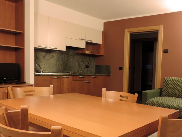 La zona giorno Pizzo Scalino - Residence 4 stelle