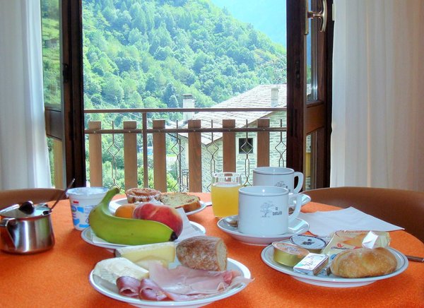 La colazione Meublé La Betulla - Hotel 3 stelle
