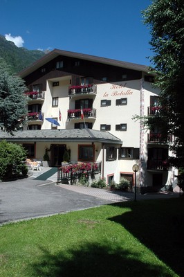 Foto Außenansicht Hotel Meublé La Betulla