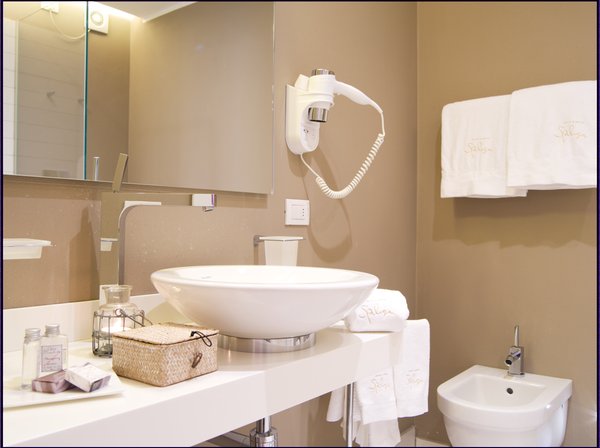 Foto del bagno Hotel Spluga