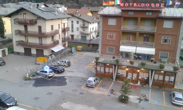 The car park Hotel Motel Dosdè
