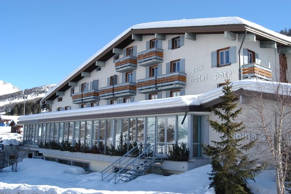 Foto invernale di presentazione Hotel Paré