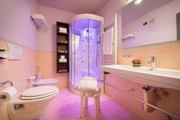 Foto del bagno Hotel Marzia
