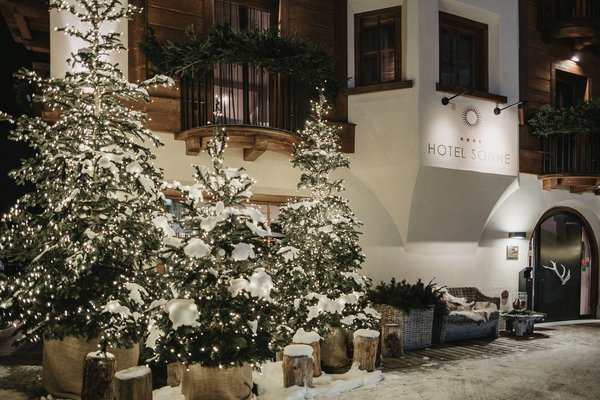 Foto esterno in inverno Eco & Wellness Boutique Hotel Sonne