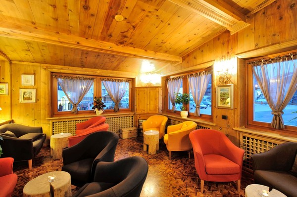Die Gemeinschaftsräume Hotel Spöl