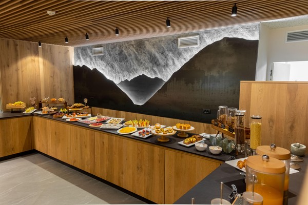 Das Frühstück Hotel Bucaneve