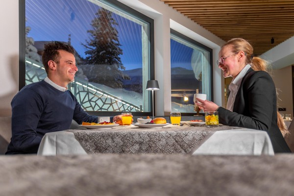 Das Frühstück Hotel Bucaneve