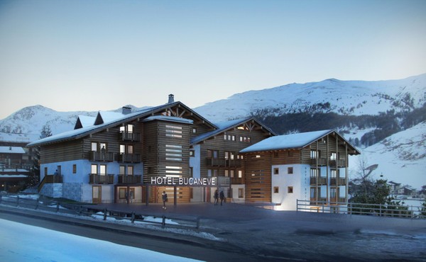 Foto esterno Hotel Bucaneve