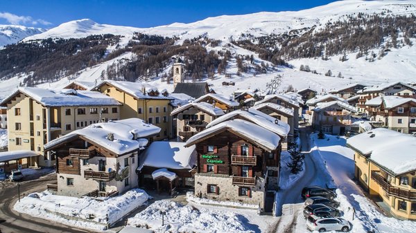 Photo exteriors in winter Capriolo