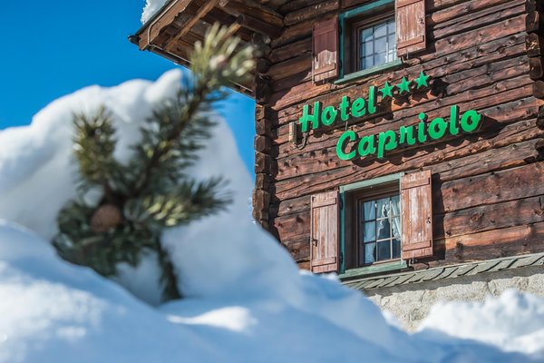 Photo exteriors in winter Capriolo