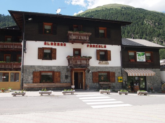 Foto Außenansicht Hotel Forcola