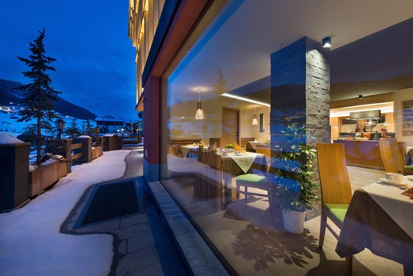 The restaurant Livigno Roberta Alpine